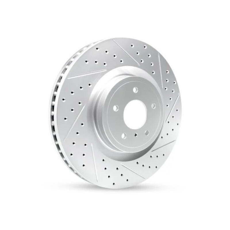 Subaru Forester Brake Rotor (1) - Front Left - R1 Concepts - Geo-Carbon Rotor - Drill & Slot - `25-`26
